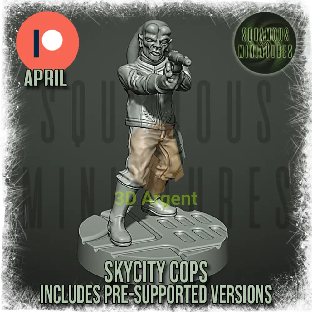 Skycity Cops | Squamous - Toys & Games:Wargames & Role-Playing:Star Wars