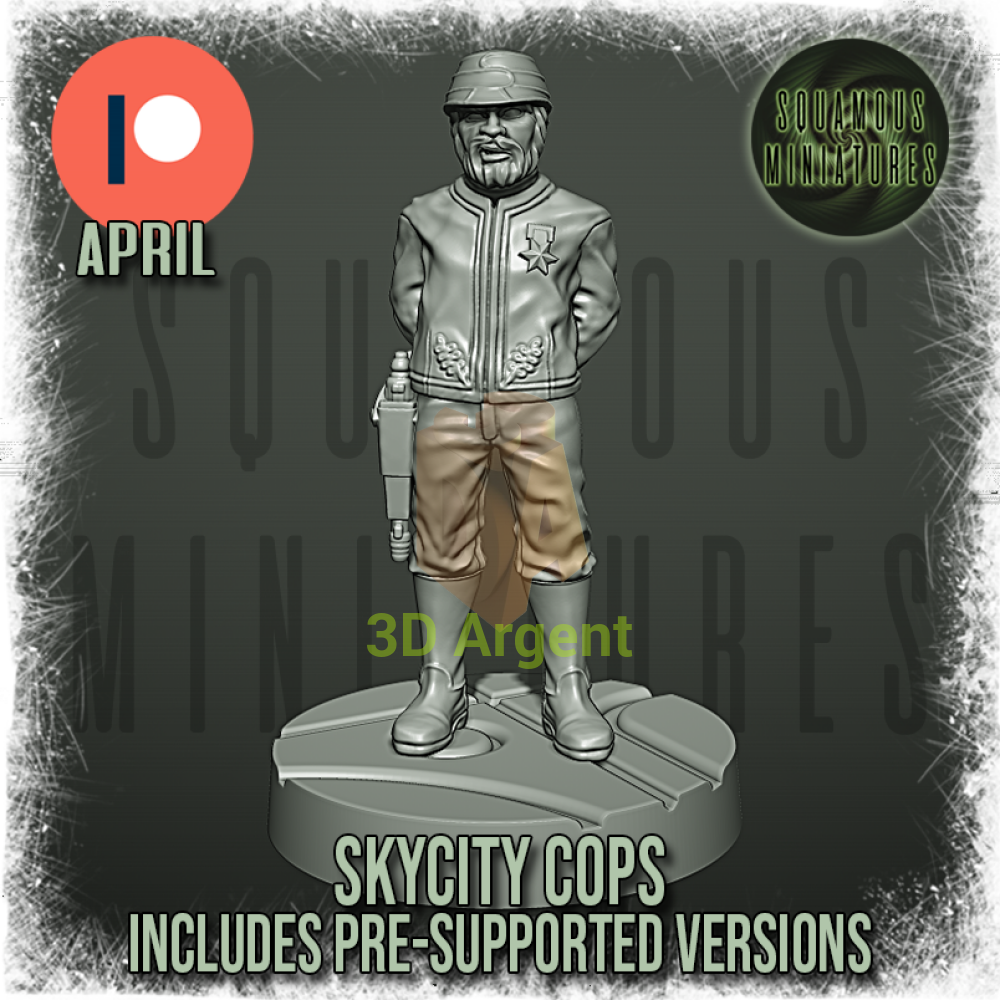 Skycity Cops | Squamous - Toys & Games:Wargames & Role-Playing:Star Wars