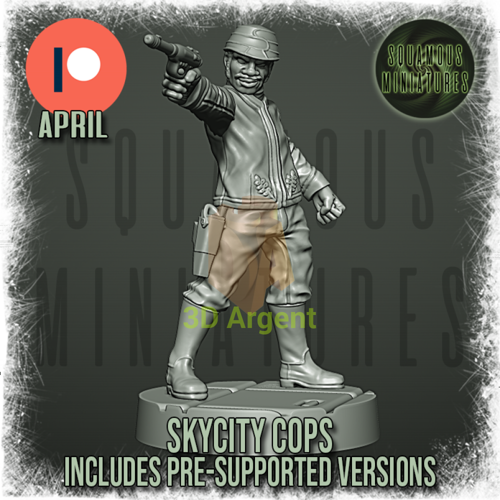 Skycity Cops | Squamous - Toys & Games:Wargames & Role-Playing:Star Wars