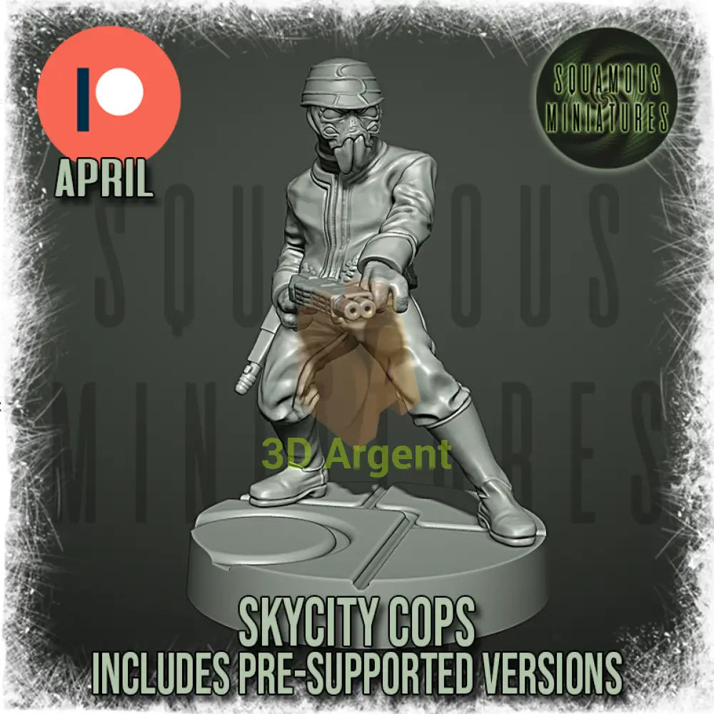 Skycity Cops | Squamous - Toys & Games:Wargames & Role-Playing:Star Wars