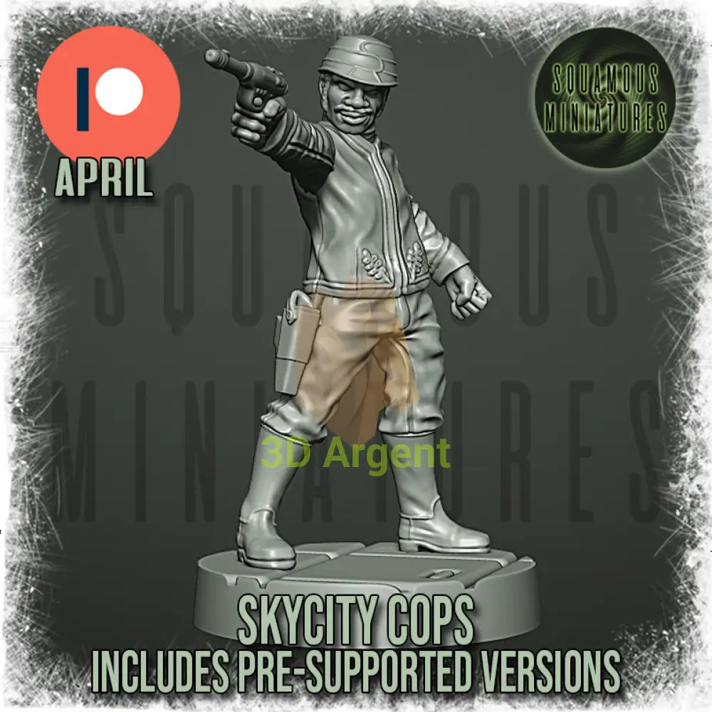 Skycity Cops | Squamous - Toys & Games:Wargames & Role-Playing:Star Wars