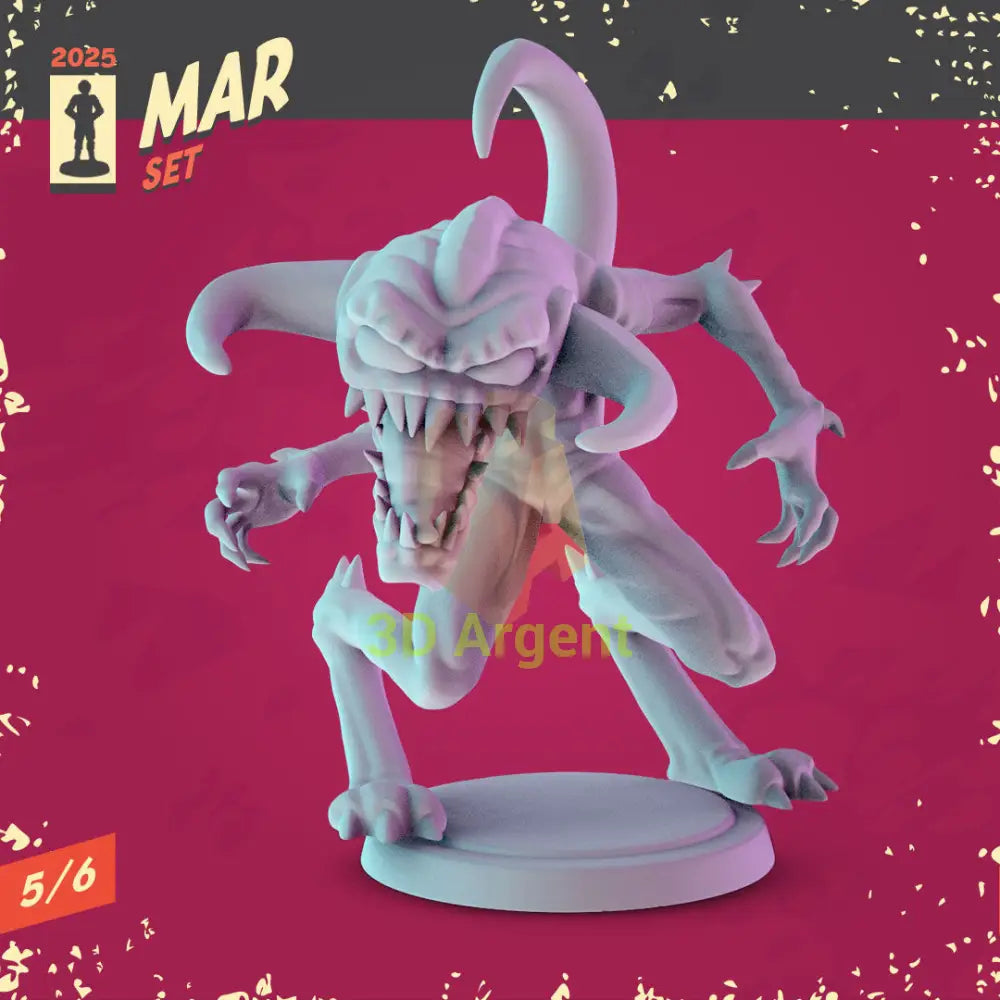 Comic Book Icons Figures compatible D&D DragonLance Miniatures Pop Minis - 1 Violator - Toys & Games:Wargames &