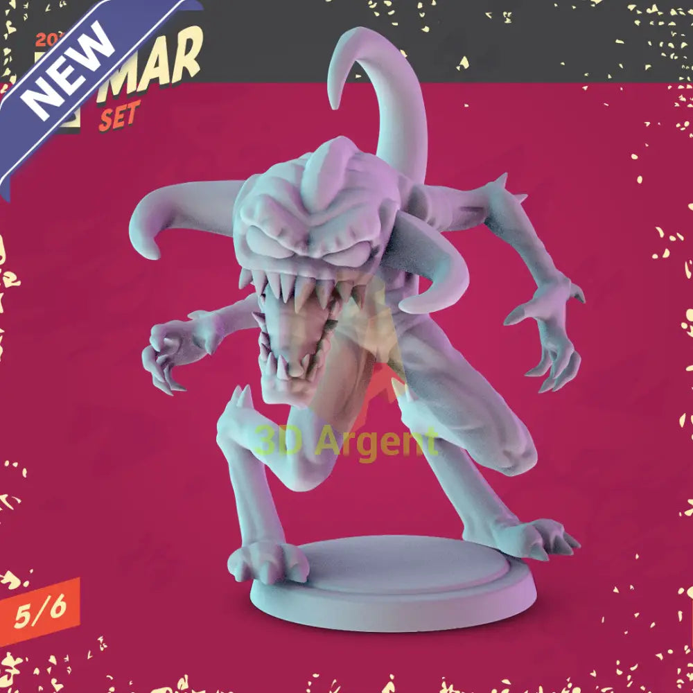 Comic Book Icons Figures compatible D&D DragonLance Miniatures Pop Minis - 1 Violator - Toys & Games:Wargames &