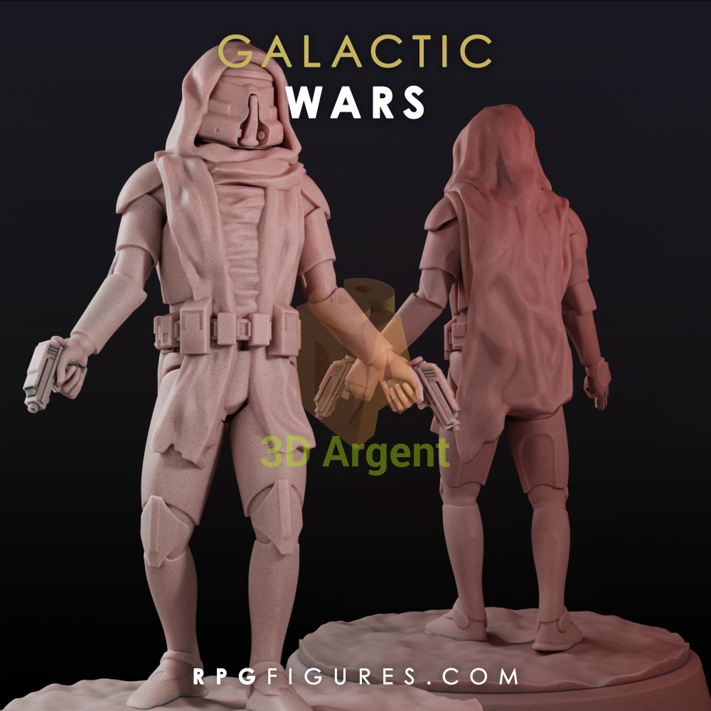 Commander Keller Legion Scale Compatible Resin Miniature Wargame Toys & Games:Wargames & Role-Playing:Star Wars