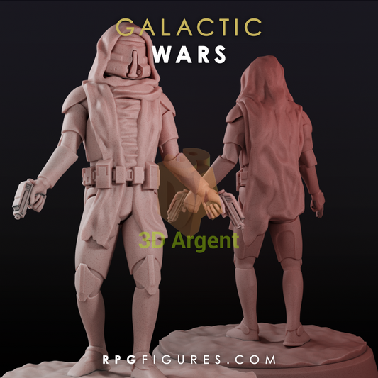 Commander Keller Legion Scale Compatible Resin Miniature Wargame Toys & Games:Wargames & Role-Playing:Star Wars