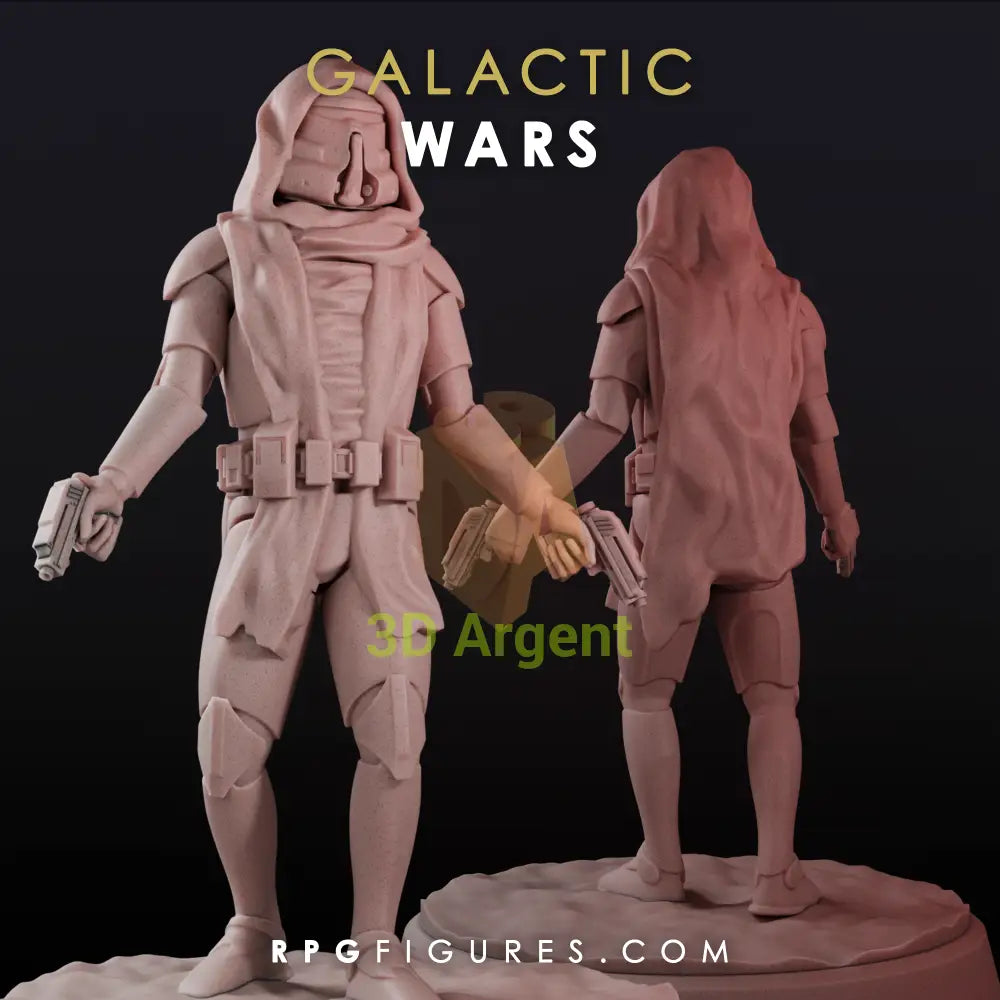 Commander Keller Legion Scale Compatible Resin Miniature Wargame Toys & Games:Wargames & Role-Playing:Star Wars