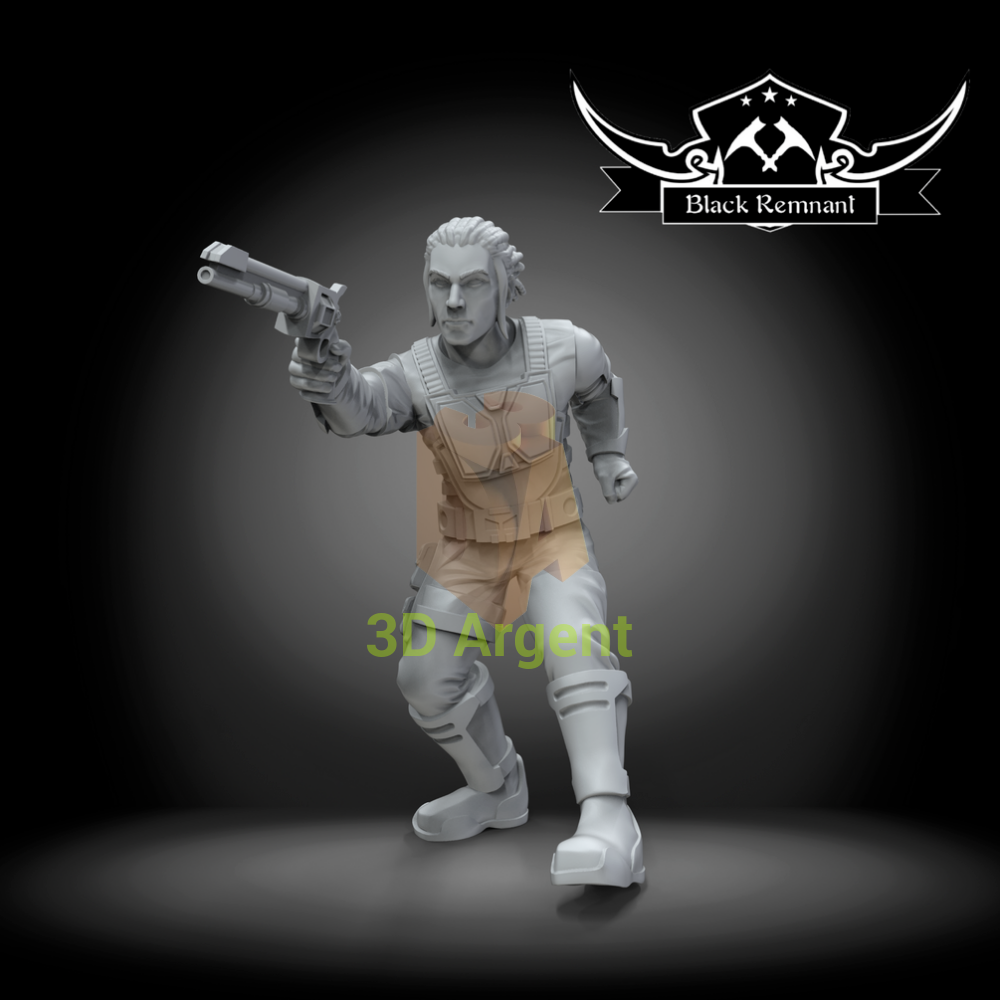 Corso Riggs - Star Wars Legion compatible 3D Printed Resin Miniatures Toys & Games:Wargames & Role-Playing:Star Wars