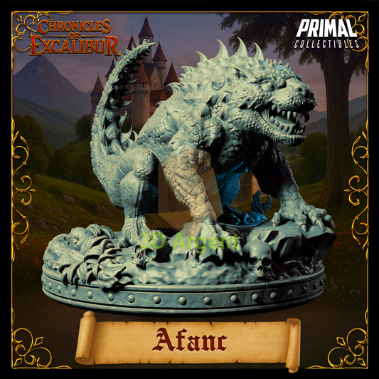 Creature - Afanc - Fantasy compatible D&D DragonLance Miniatures Primal