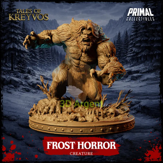 Creature - Frost Horror - Fantasy compatible D&D DragonLance Miniatures Primal