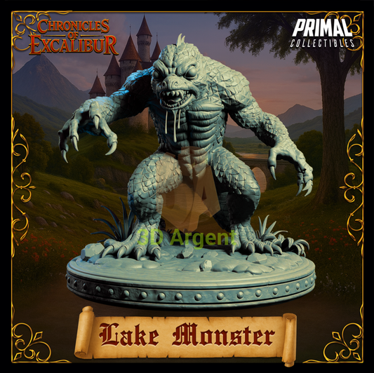 Creature - Lake Monster - Fantasy compatible D&D DragonLance Miniatures Primal