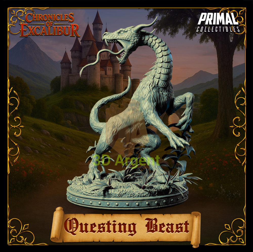 Creature - Questing Beast - Fantasy compatible D&D DragonLance Miniatures Primal