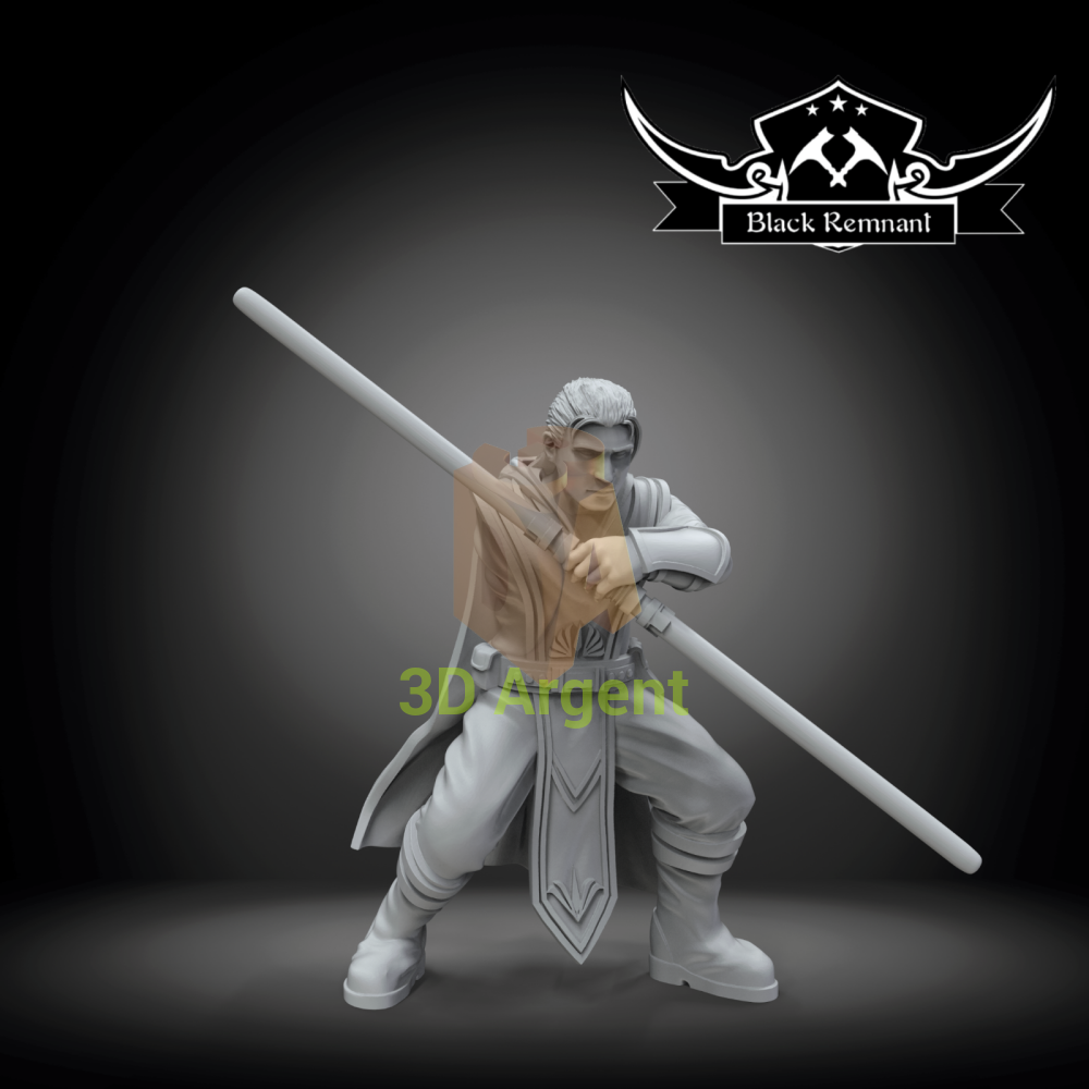 Dagan Gera - Star Wars Legion compatible 3D Printed Resin Miniatures Toys & Games:Wargames & Role-Playing:Star Wars