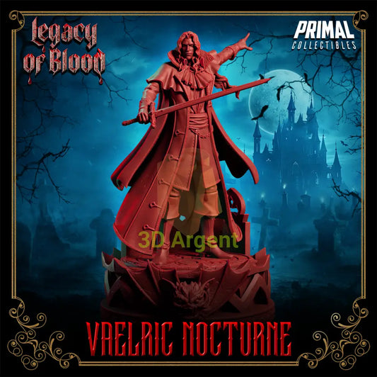 Dampyr - Vaelric Nocturne Fantasy compatible D&D DragonLance Miniatures Primal Toys & Games:Wargames &