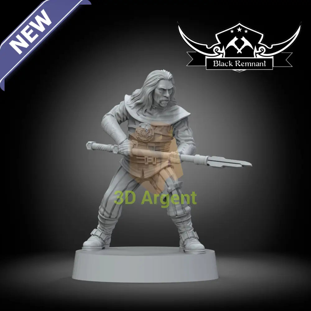 Danny Trejo Rancor Keeper – Star Wars – Black Remnant 3D Printed Resin Miniature