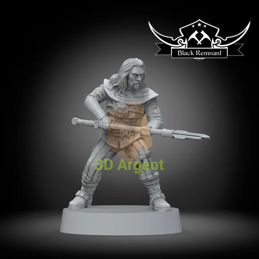 Danny Trejo Rancor Keeper – Star Wars – Black Remnant 3D Printed Resin Miniature