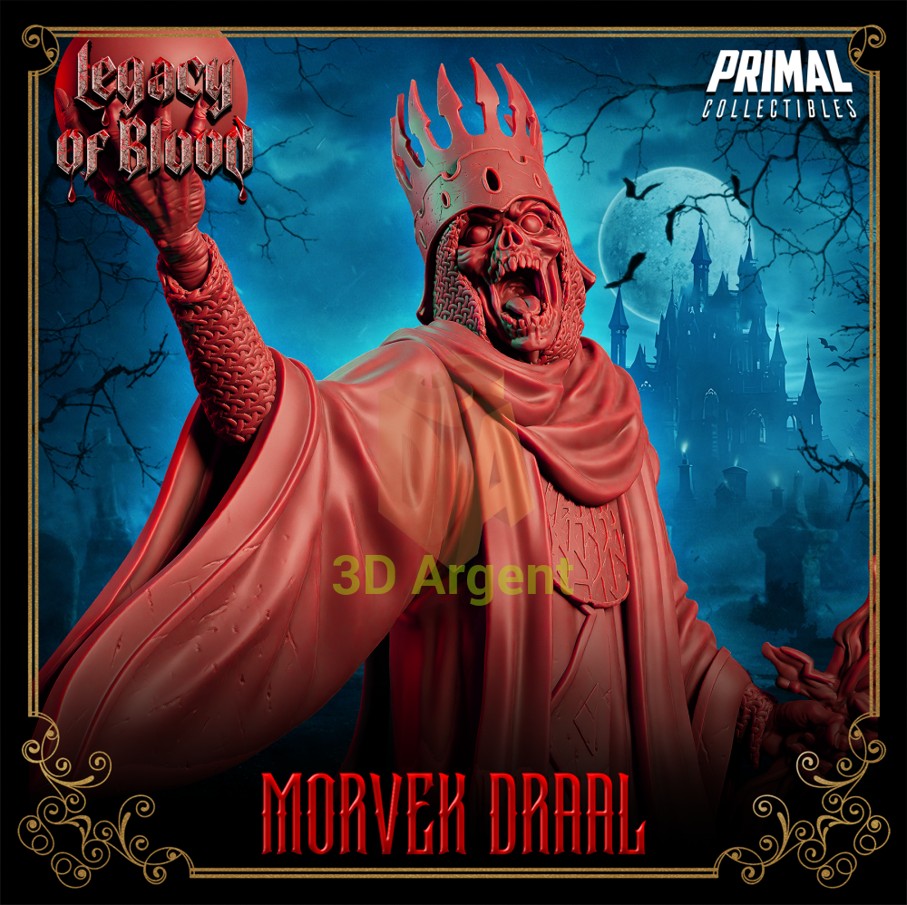 Darklord - Morvek Draal Fantasy compatible D&D DragonLance Miniatures Primal Toys & Games:Wargames &