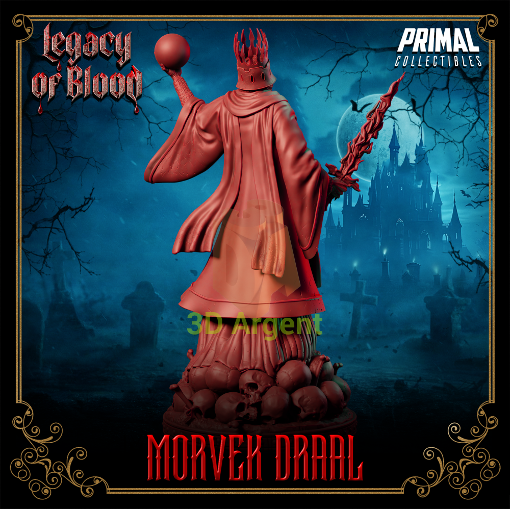 Darklord - Morvek Draal Fantasy compatible D&D DragonLance Miniatures Primal Toys & Games:Wargames &