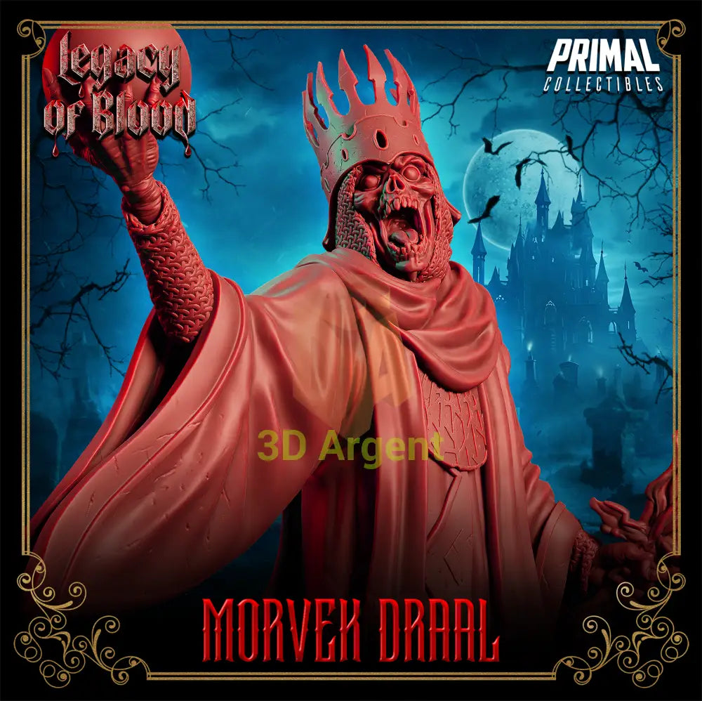 Darklord - Morvek Draal Fantasy compatible D&D DragonLance Miniatures Primal Toys & Games:Wargames &