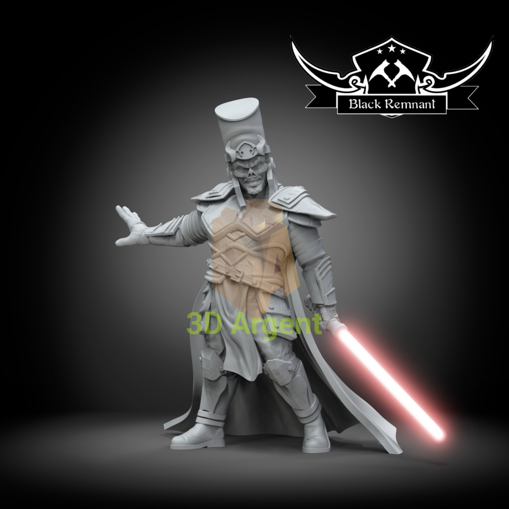 Darth Andeddu – Star Wars – Black Remnant 3D Printed Resin Miniature