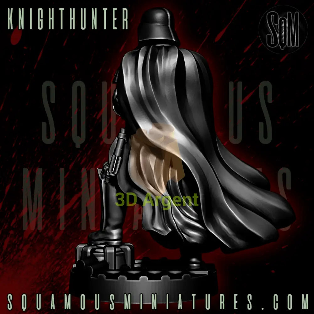 Darth Vader Knighthunter Star Wars Legion compatible 3D Resin Miniatures Squamous Toys & Games:Wargames &