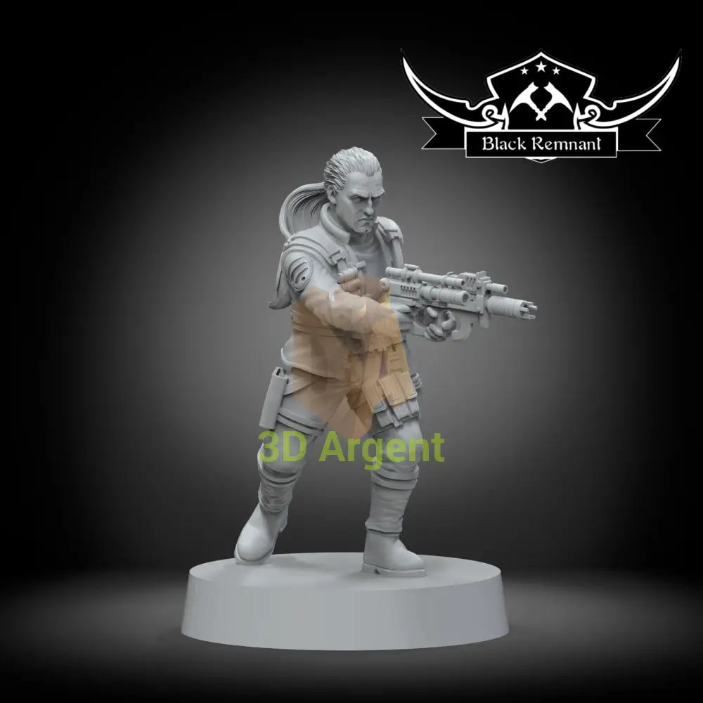 Dass Jennir – Star Wars Legion Scale 3D Printed Resin Miniature Toys & Games:Wargames & Role-Playing:Star Wars