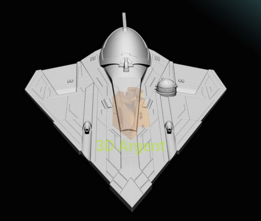 Delta 7 Obi Wan Kenobi ship Star Wars Legion compatible 3D Print Resin BlueWolf Toys & Games:Wargames &