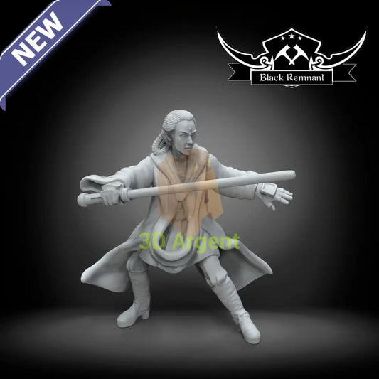 Depa Billaba – Star Wars Legion Scale 3D Printed Resin Miniature Toys & Games:Wargames & Role-Playing:Star Wars