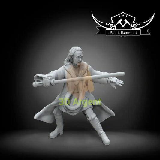 Depa Billaba – Star Wars Legion Scale 3D Printed Resin Miniature Toys & Games:Wargames & Role-Playing:Star Wars