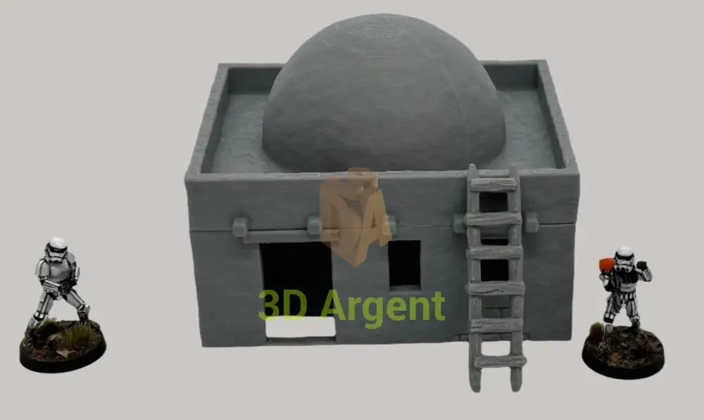 Desert Arabic homestead Buildings Terrain Legion WW2 D&D scifi 28mm wargame Single House Toys & Games:Wargames &