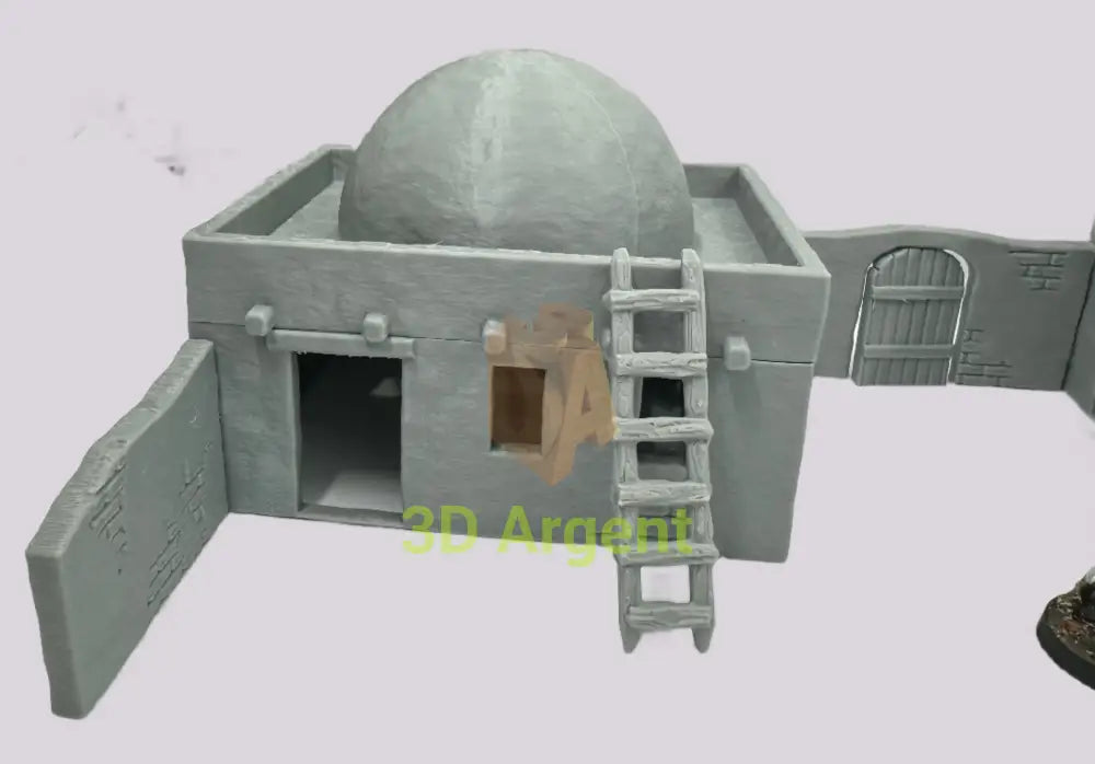 Desert Arabic homestead Buildings Terrain Legion WW2 D&D scifi 28mm wargame Toys & Games:Wargames &