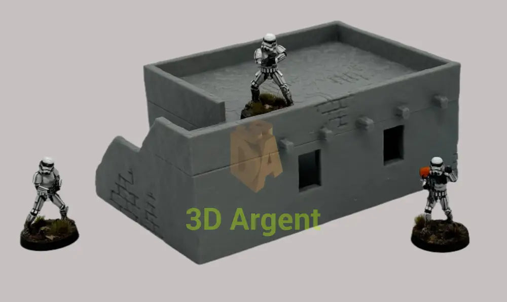 Desert Arabic homestead Buildings Terrain Legion WW2 D&D scifi 28mm wargame Toys & Games:Wargames &