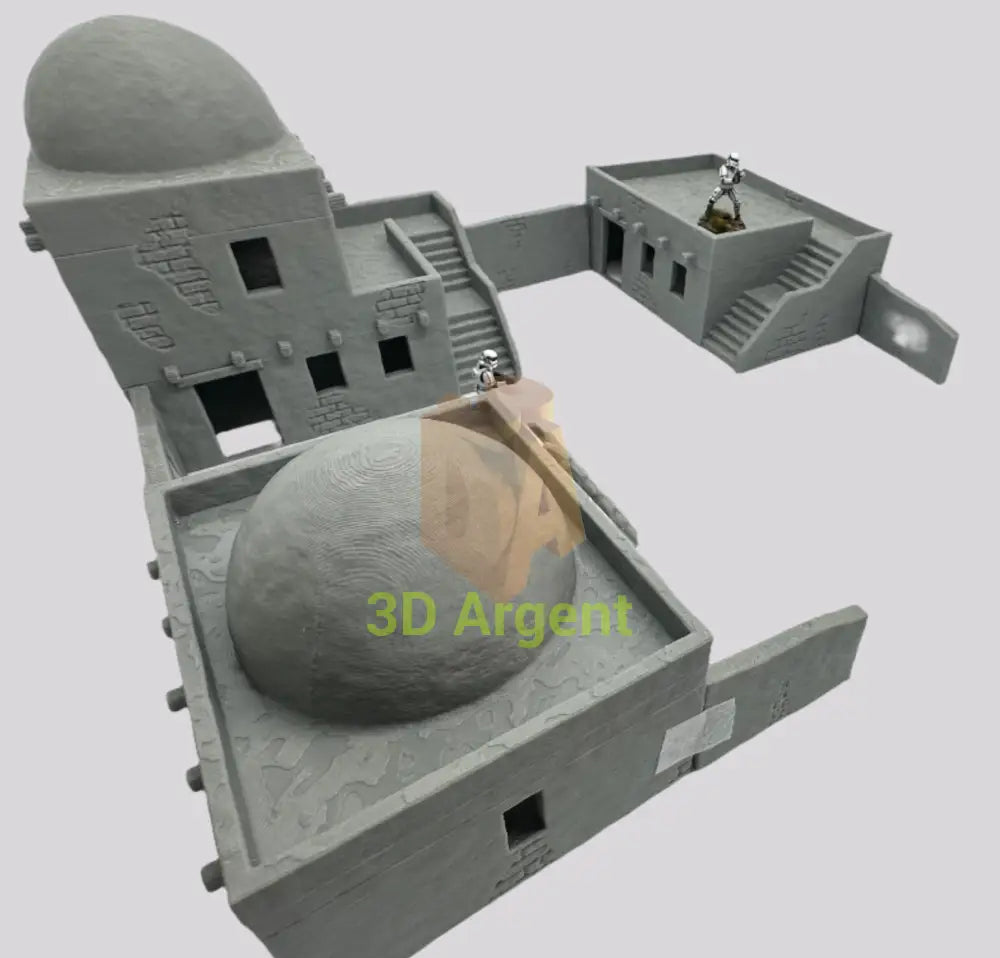 Desert Arabic homestead Buildings Terrain Legion WW2 D&D scifi 28mm wargame Toys & Games:Wargames &