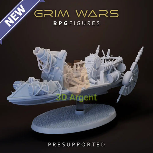 Desert Canoe - Star Wars Legion Scale 3D Printed Resin Vehicle