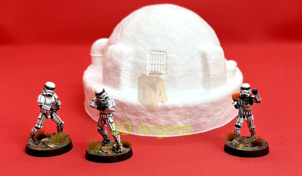 Desert House small 28mm Scenery Terrain compatible Star Wars Legion 3D Printed Toys & Games:Wargames &