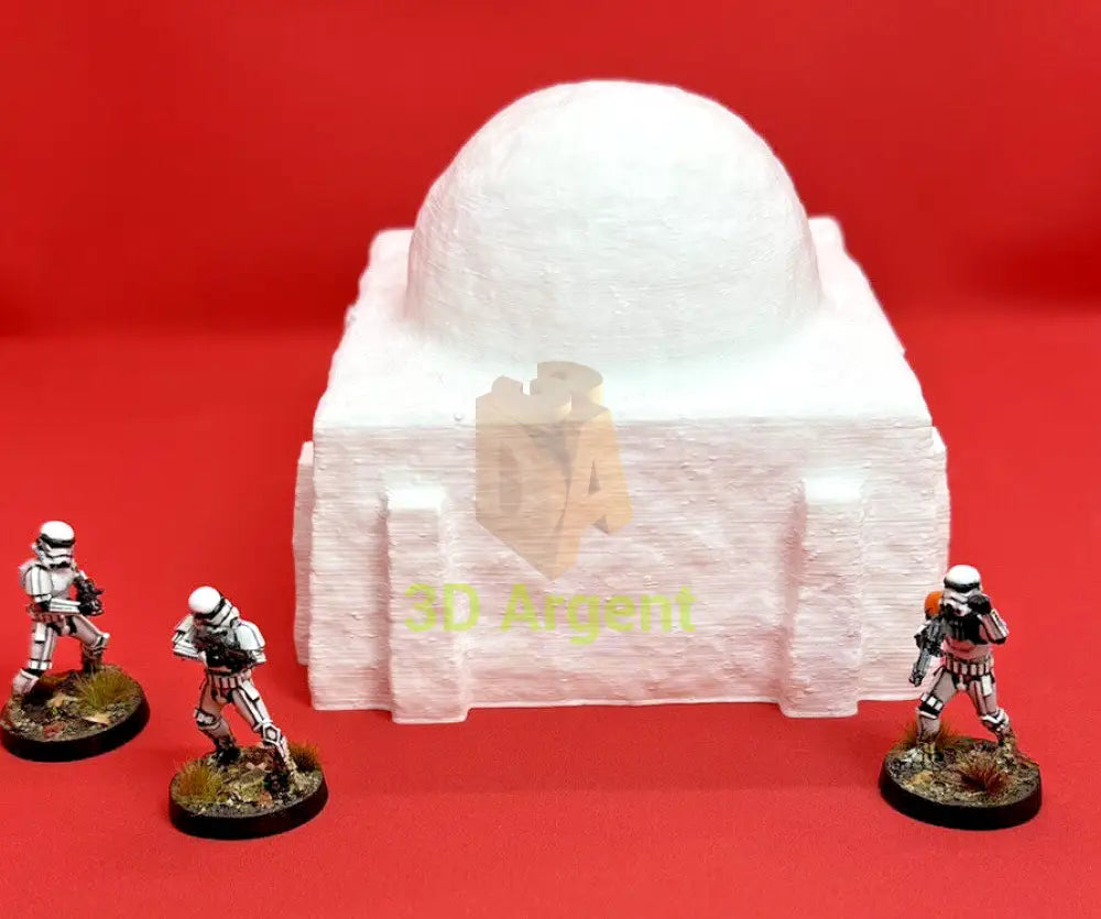 Desert House square 28mm Scenery tabletop SW Legion 3D Printed Toys & Games:Wargames & Role-Playing:Scenery Props &