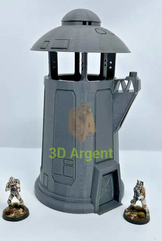 Desert Tower 28mm Scenery Terrain compatible Star Wars Legion 3D Printed Toys & Games:Wargames & Role-Playing:Scenery
