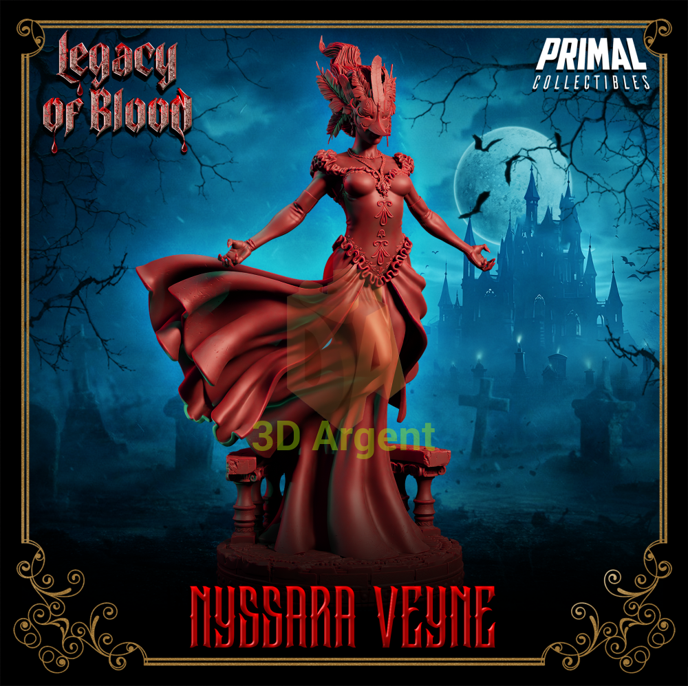 Duchess - Nyssara Veyne Fantasy compatible D&D DragonLance Miniatures Primal Toys & Games:Wargames &