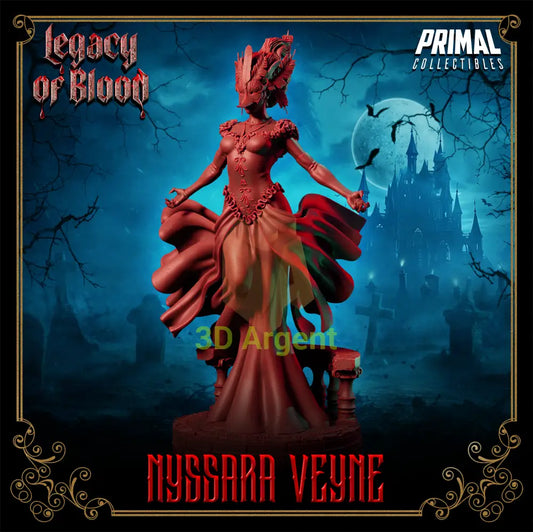 Duchess - Nyssara Veyne Fantasy compatible D&D DragonLance Miniatures Primal Toys & Games:Wargames &