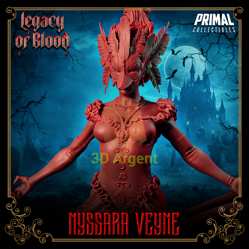 Duchess - Nyssara Veyne Fantasy compatible D&D DragonLance Miniatures Primal Toys & Games:Wargames &