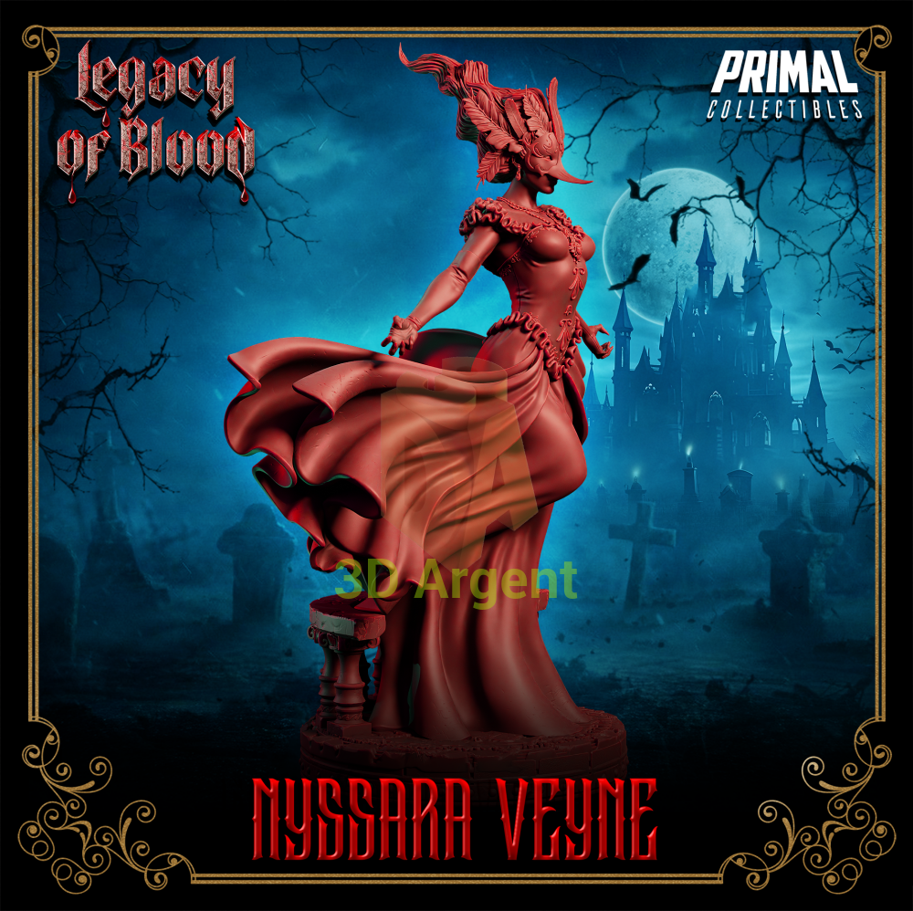 Duchess - Nyssara Veyne Fantasy compatible D&D DragonLance Miniatures Primal Toys & Games:Wargames &
