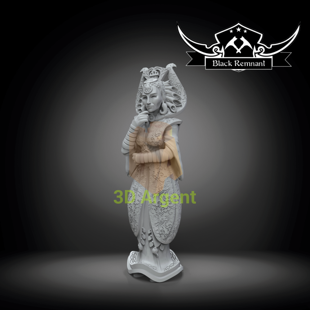 Duchess Satine - Star Wars Legion compatible 3D Printed Resin Miniatures Toys & Games:Wargames & Role-Playing:Star Wars