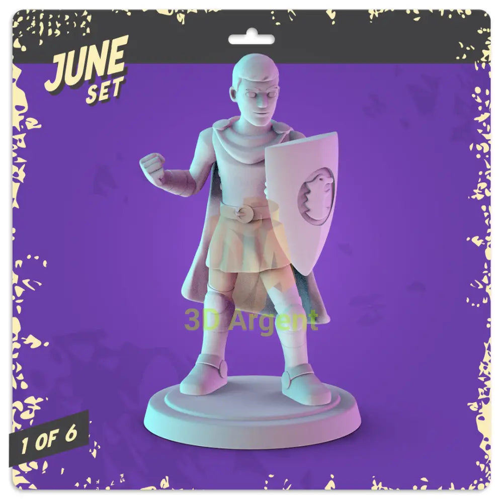 Dungeons & Dragons Animated Series Figures compatible D&D Miniatures Pop Minis - 4 Eric the Cavalier - Toys &