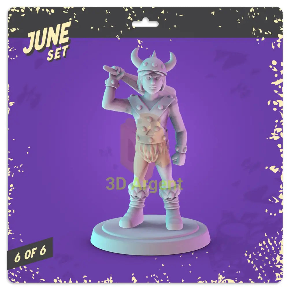 Dungeons & Dragons Animated Series Figures compatible D&D Miniatures Pop Minis - 5 Bobby the Barbarian - Toys &