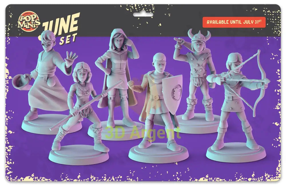 Dungeons & Dragons Animated Series Figures compatible D&D Miniatures Pop Minis - All Figures - Toys & Games:Wargames &