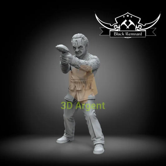 Elim Garak Star Trek Deep Space Nine Cardassian Black Remnant 3D Printed Resin Miniature