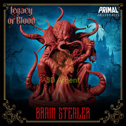 Evil creature - Brain Setaler Fantasy compatible D&D DragonLance Miniatures Primal Toys & Games:Wargames &