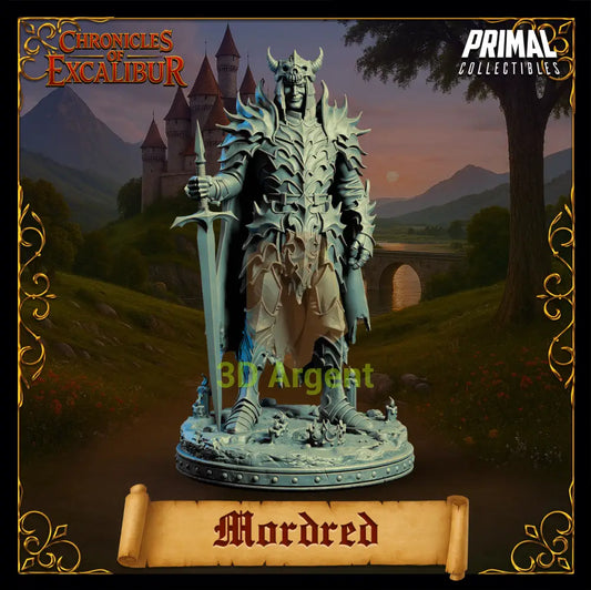 Evil Knight - Mordred - Fantasy compatible D&D DragonLance Miniatures Primal