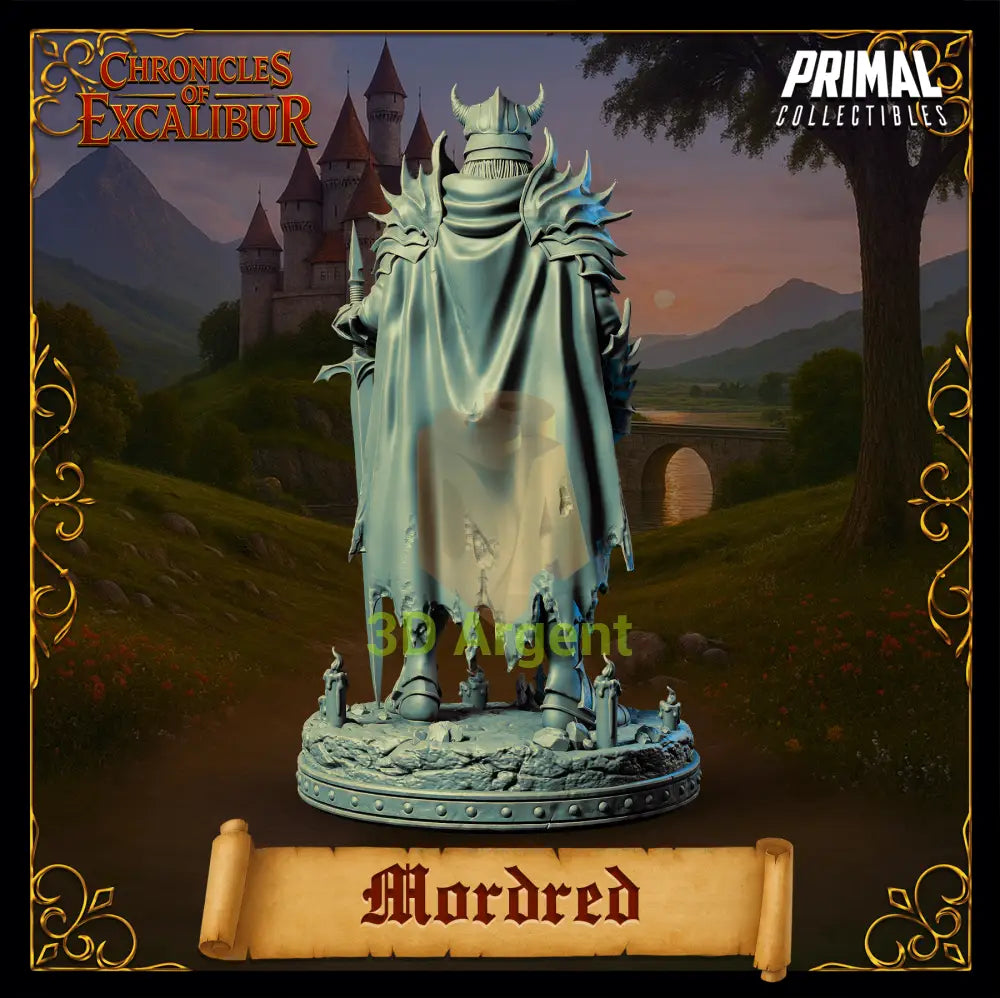 Evil Knight - Mordred - Fantasy compatible D&D DragonLance Miniatures Primal