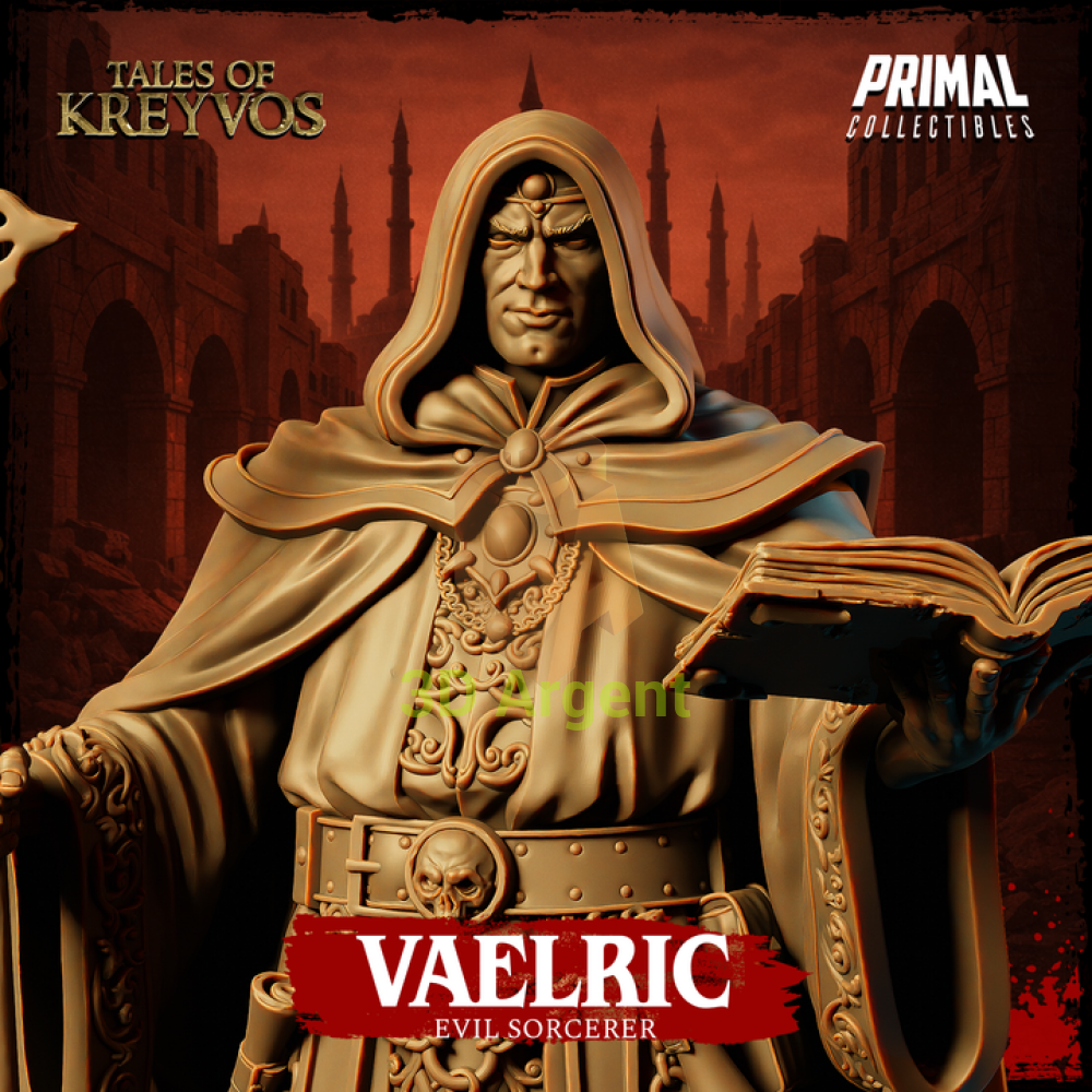 Evil Sorcerer Vaelric - Toys & Games:Wargames & Role-Playing:Role-Playing:Dungeons & Dragons:Dungeons & Dragons