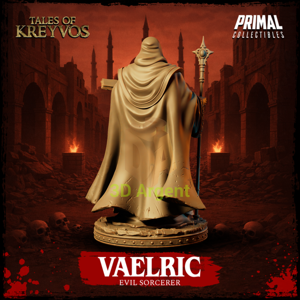 Evil Sorcerer Vaelric - Toys & Games:Wargames & Role-Playing:Role-Playing:Dungeons & Dragons:Dungeons & Dragons